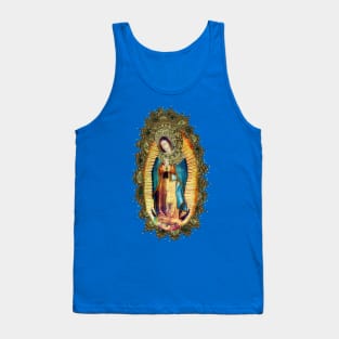 Our Lady of Guadalupe Mexican Virgin Mary Mexico Tilma 20-101 Tank Top